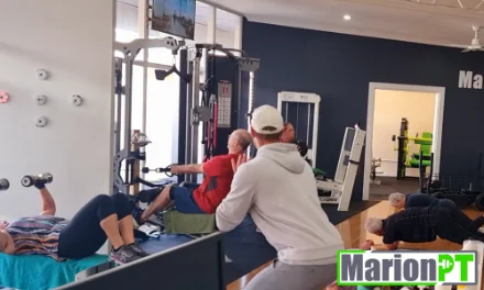 A small group training session at the MarionPT studio
